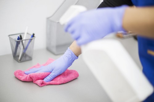 Professional office cleaning in a Ruislip workspace