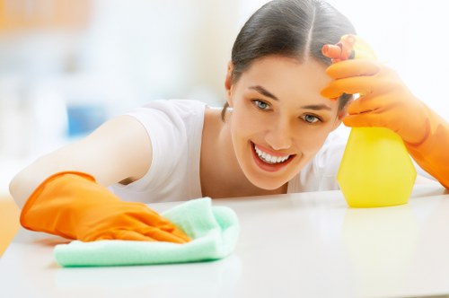 Local carpet cleaning service working in a Ruislip business setting