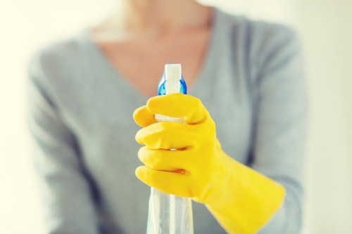 Thorough kitchen and cupboard cleaning during move in cleaning in Ruislip
