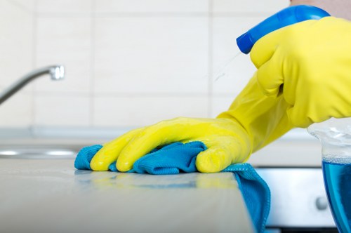 Supervisor checking service details during complaint review